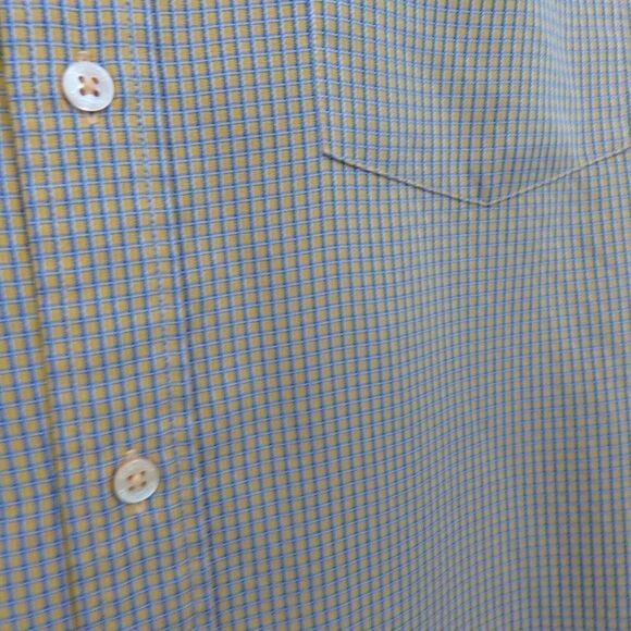 Bugatchi Uomo Textured Plaid Flip Cuff XL Shirt - Picture 6 of 7